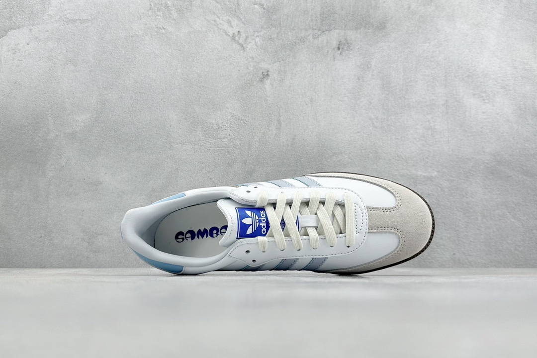 150 G版 adidas originals Samba OG 白蓝色 ID2055