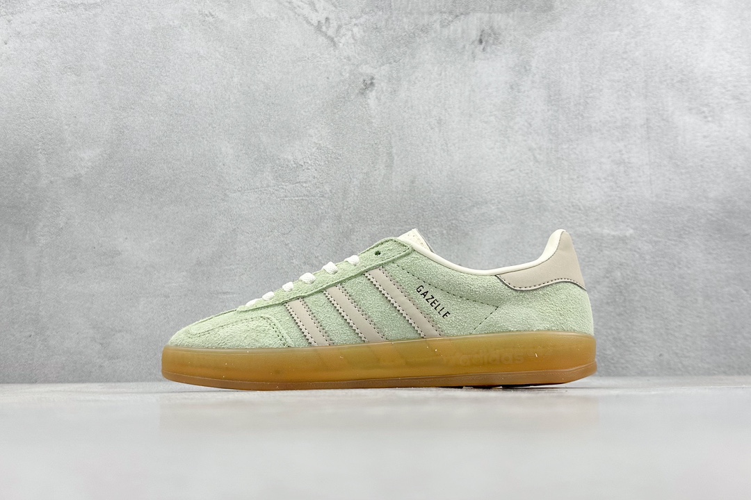 160 R版 adidas originals Gazelle绿色 IE2948