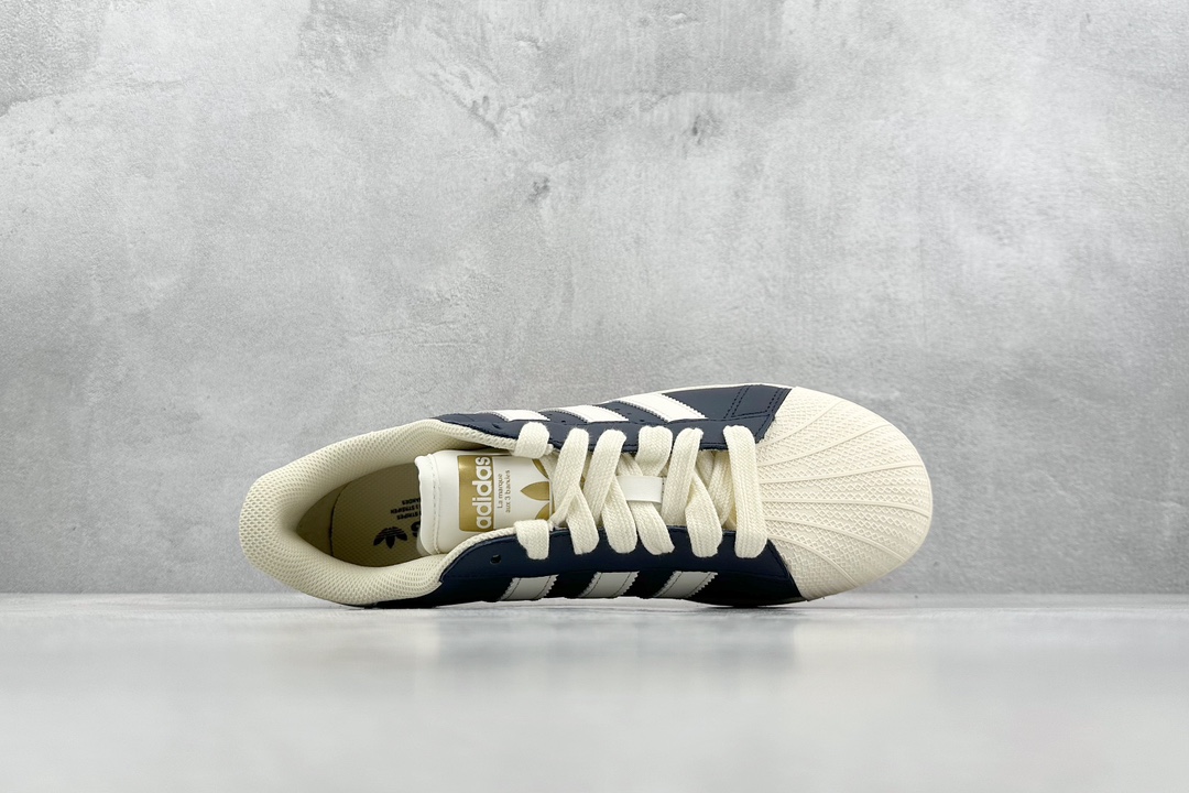 200 HD版 adidas originals Superstar Xlg W白蓝 ID5699