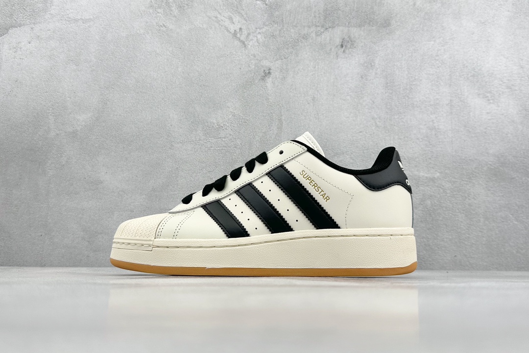 200 HD版 adidas originals Superstar Xlg W白黑 ID5698