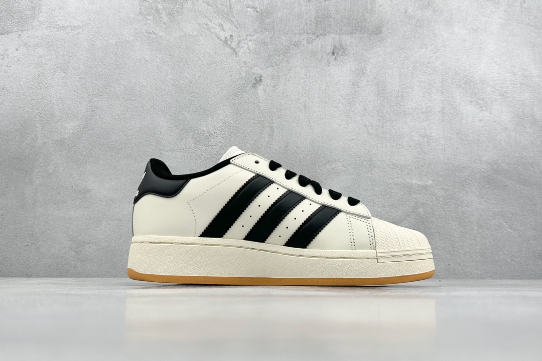 200 HD版 adidas originals Superstar Xlg W白黑 ID5698