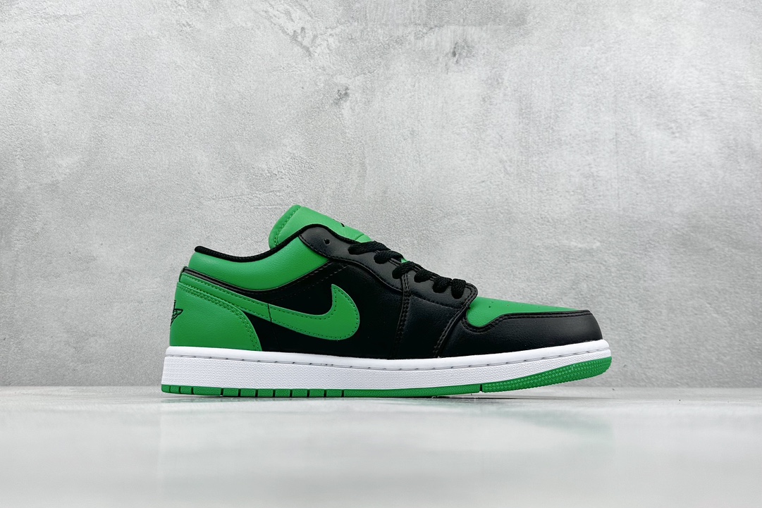 160 VT版 Jordan Air Jordan 1 Low "Lucky Green"绿黑 553558-065