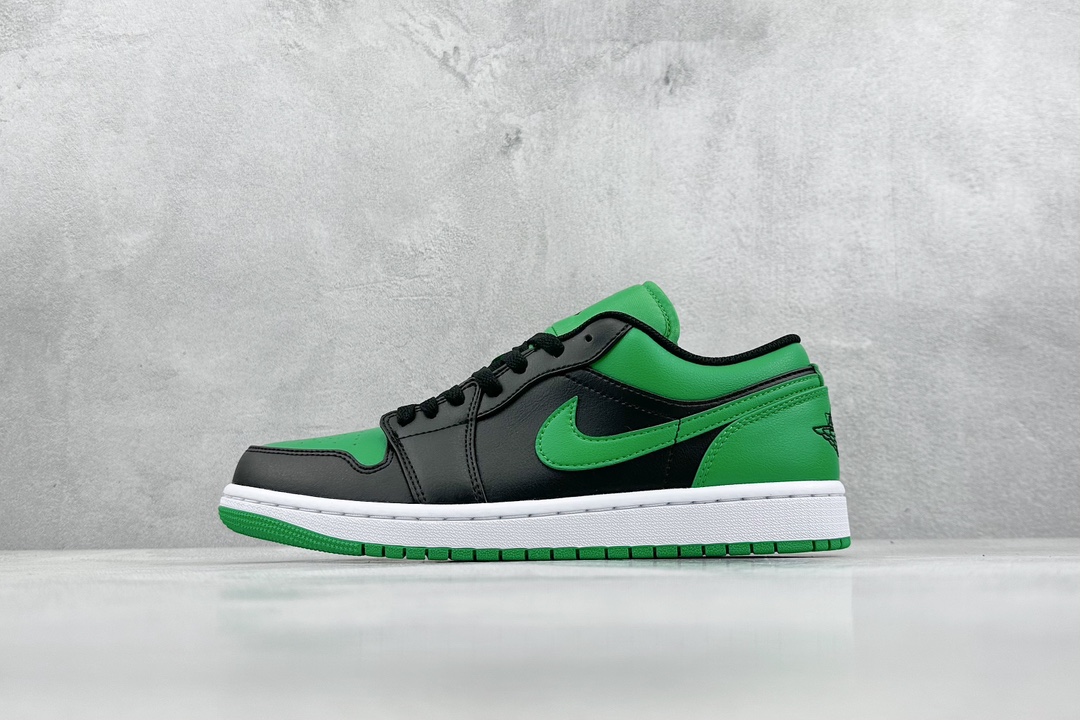 160 VT版 Jordan Air Jordan 1 Low “Lucky Green”绿黑 553558-065