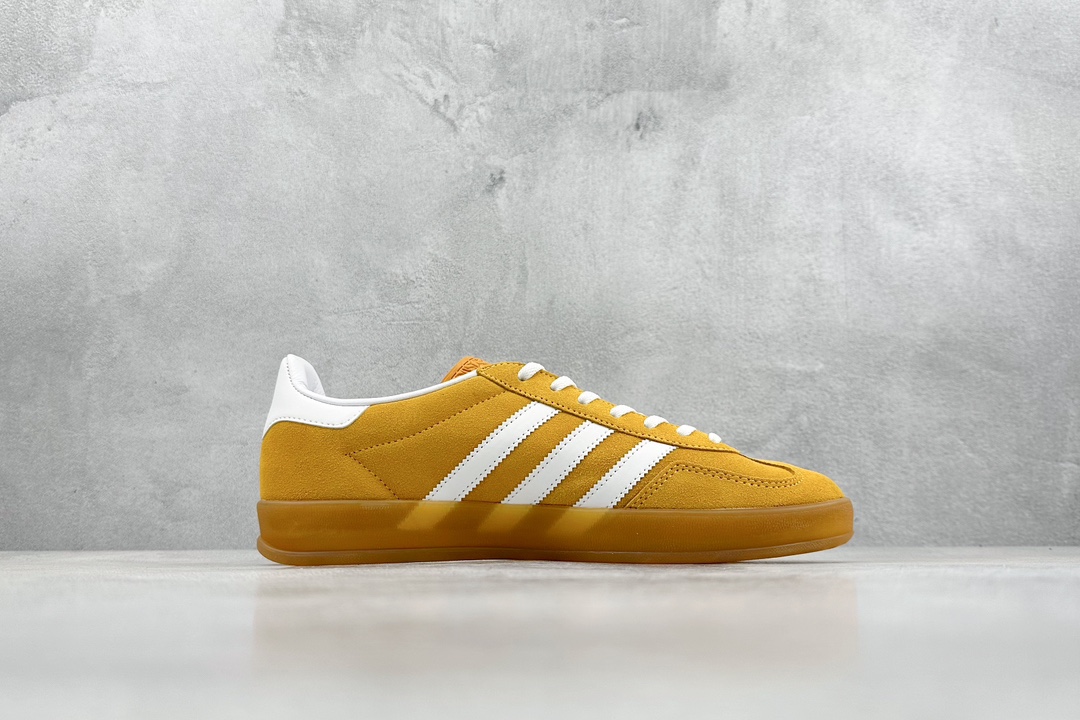 200 S2 Adidas originals Gazelle Indoor 黄白色 HQ8716