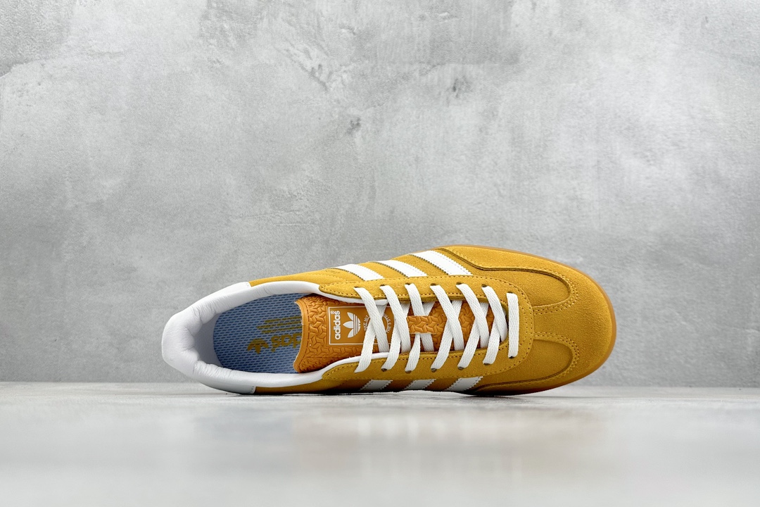 200 S2 Adidas originals Gazelle Indoor 黄白色 HQ8716