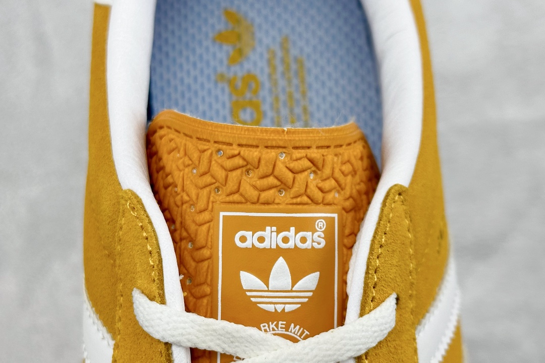 200 S2 Adidas originals Gazelle Indoor 黄白色 HQ8716