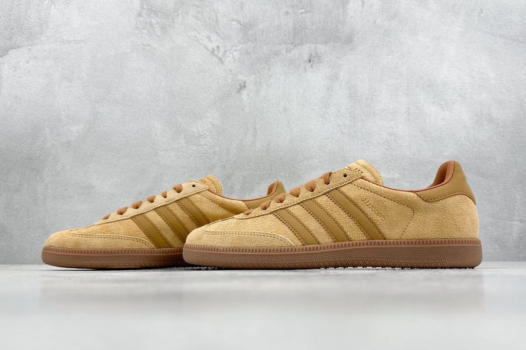 210 ZX神版 JJJJound x adidas originals Samba OG 黄 ID8709