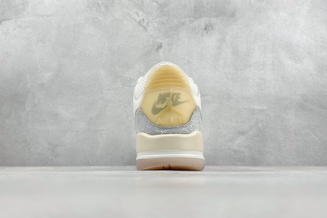 380 LJ 渠道 Jordan Air Jordan 3 ”Ivory” 灰白 FJ9479-100