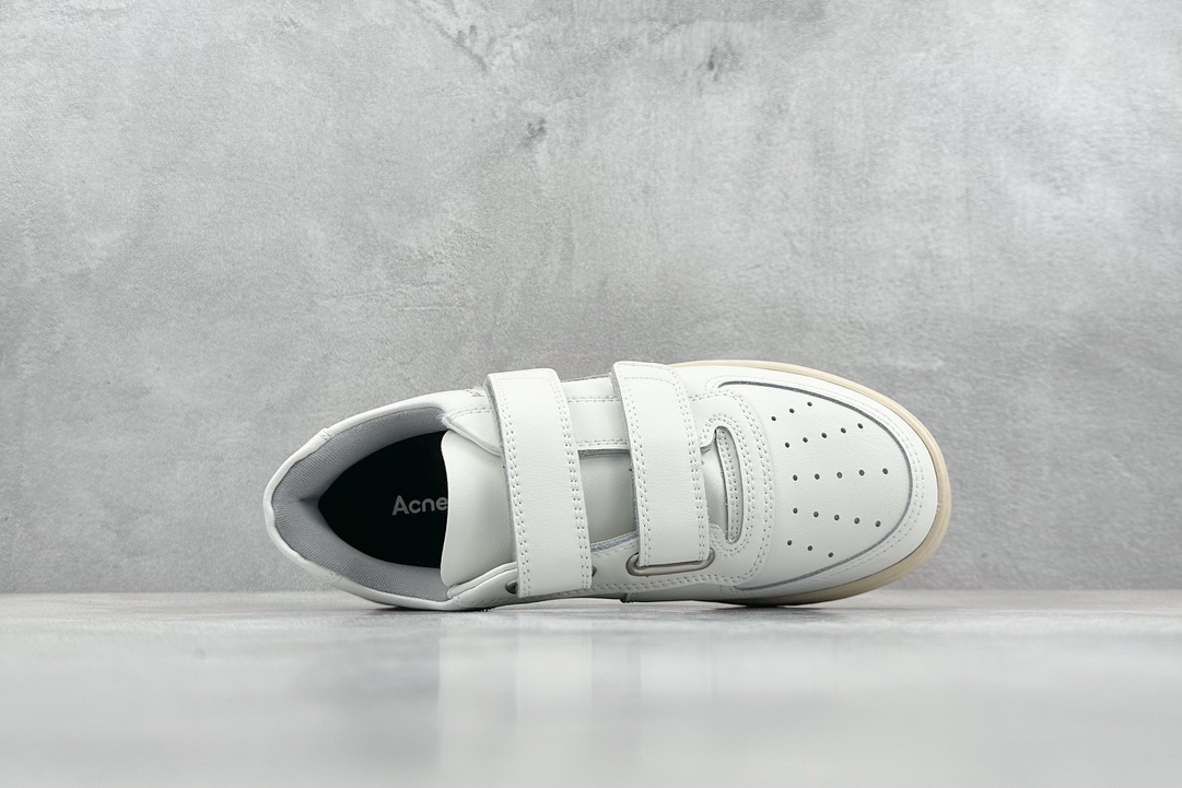 280 Acne Studios Steffey Velcro Strap Sneakers 维可搭扣魔术贴 老爹风休闲运动鞋 BD0244-100