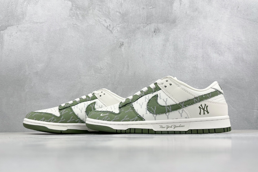 280 MLB x Nike Dunk Low 绿牛仔 DQ1098-345