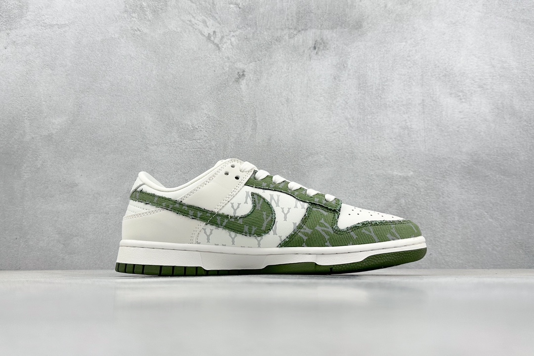 280 MLB x Nike Dunk Low 绿牛仔 DQ1098-345