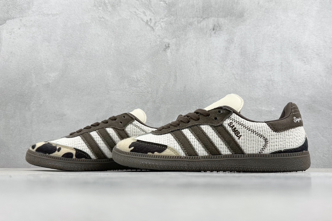 180 YH升级版 Adidas Original SambaO Classic 复古桑巴板鞋  ID6024