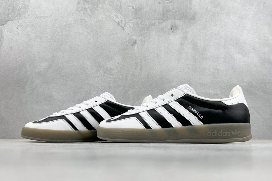 160 YH adidas Originals Gazelle INdoor 三叶草休闲防滑耐磨低帮板鞋  IH9989