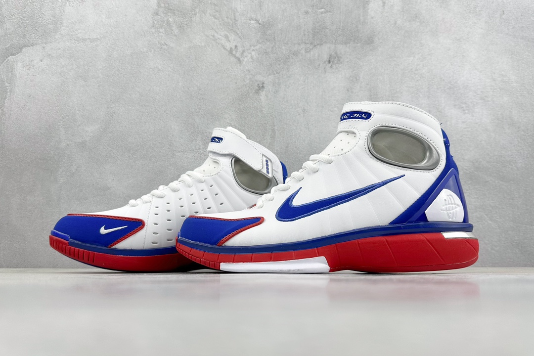 280 AF版 Air Zoom HUARACHE 2K4 魔术贴高帮复古篮球鞋  308475-100