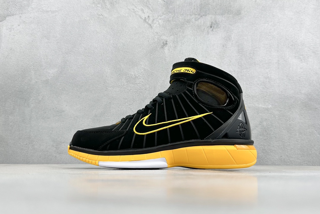 280 AF版 Air Zoom HUARACHE 2K4 魔术贴高帮复古篮球鞋 308475-003