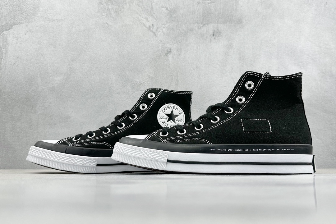 230 Converse Chuck Taylor All Star 1970s Low OX”Navy/Black/White”复古三星标低帮休闲运动硫化百搭板鞋