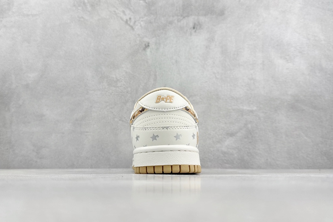 280 Nike SB Dunk Low x BAPE 白黄迷彩 DQ1098-352