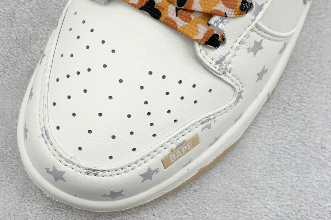 280 Nike SB Dunk Low x BAPE 白黄迷彩 DQ1098-352