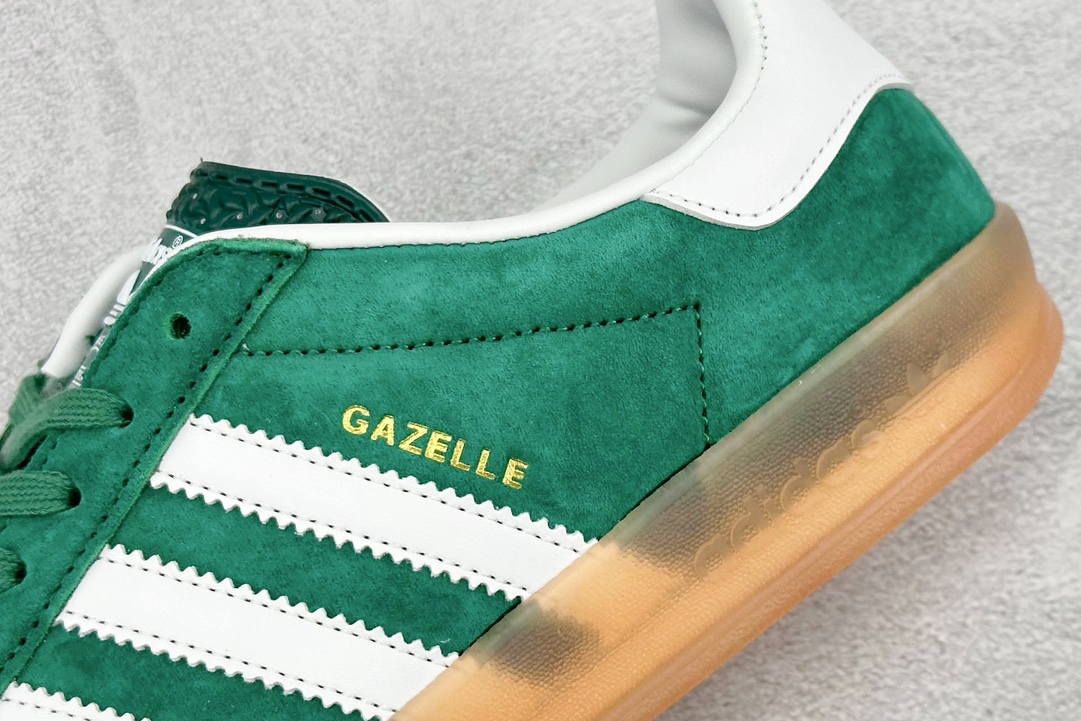 140 B版 AD Originals Gazelle INdoor 三叶草休闲防滑耐磨低帮板鞋  IG1596