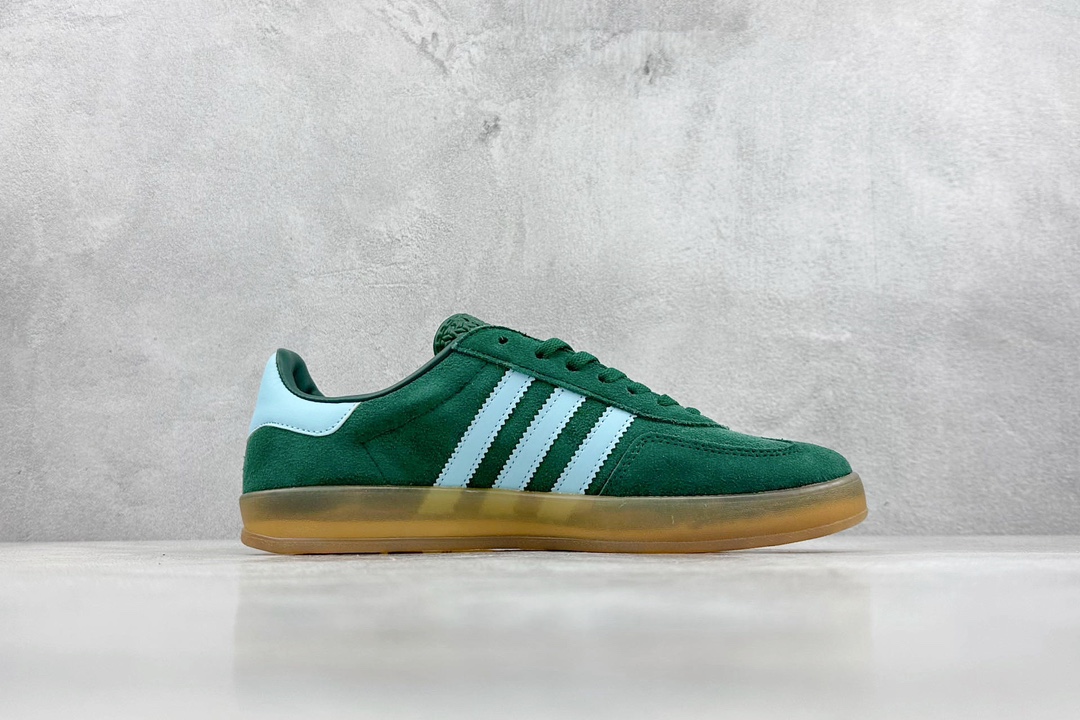 140 B版 AD Originals Gazelle INdoor 三叶草休闲防滑耐磨低帮板鞋 IG9979