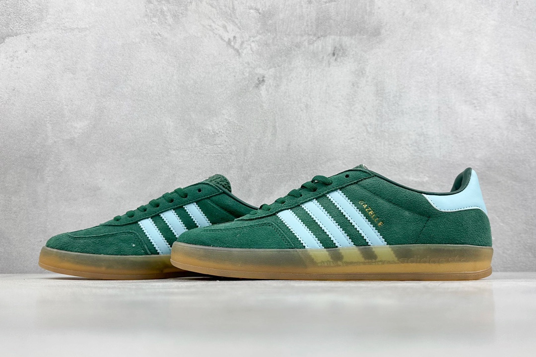 140 B版 AD Originals Gazelle INdoor 三叶草休闲防滑耐磨低帮板鞋 IG9979