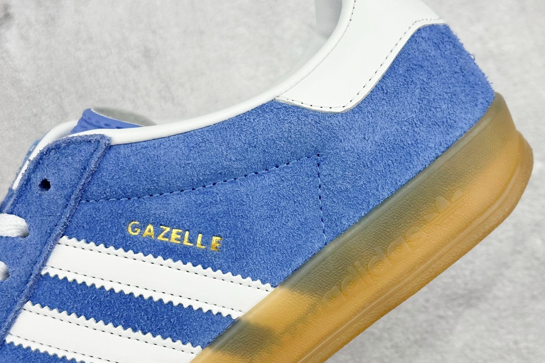 140 B版 AD Originals Gazelle INdoor 三叶草休闲防滑耐磨低帮板鞋 HQ8717