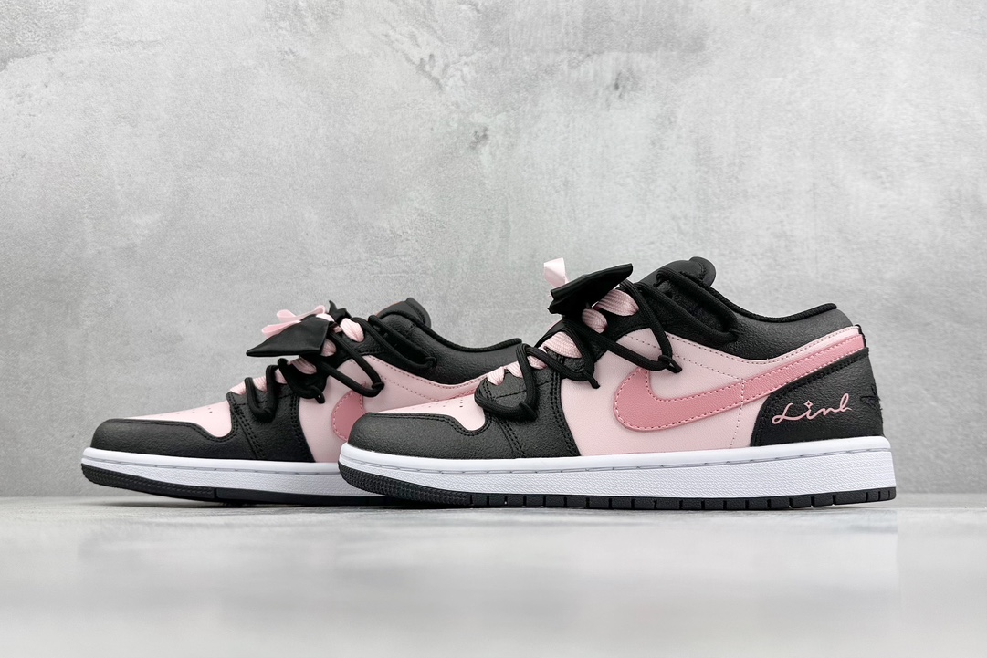 300 Air Jordan 1 Retro Low 芝芝莓莓 蝴蝶结 DX4374-008