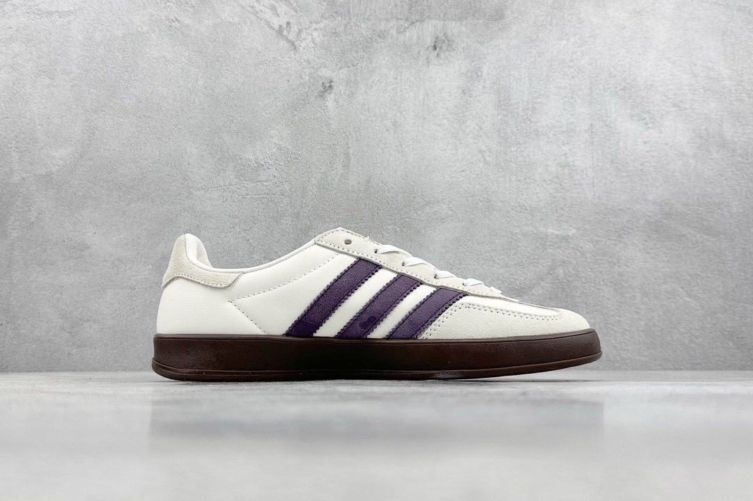 140 救市版 adidas Originals Gazelle INdoor 三叶草休闲防滑耐磨低帮板鞋 IH8548