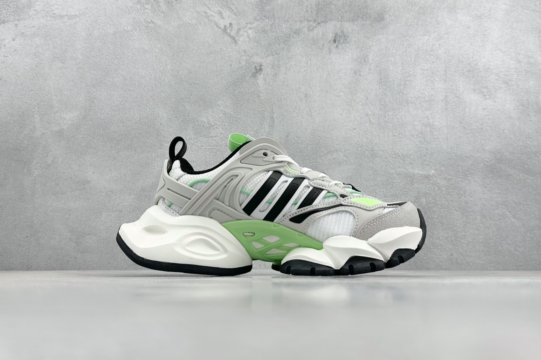 220 YH版 adidas VENTO XLG DELUXE 潮流前卫科技休闲运动老爹鞋 IH7800