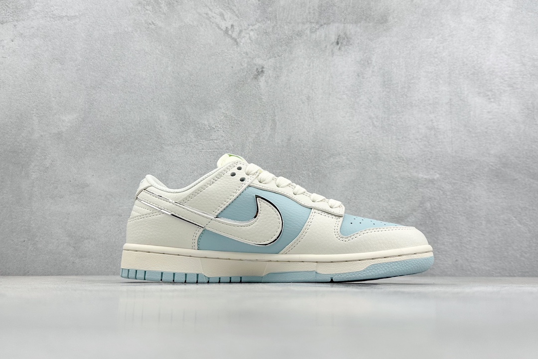 280 Nk SB Dunk Low LV联名-米白冰蓝 周年高端定制 低帮休闲板鞋 BB8766-209