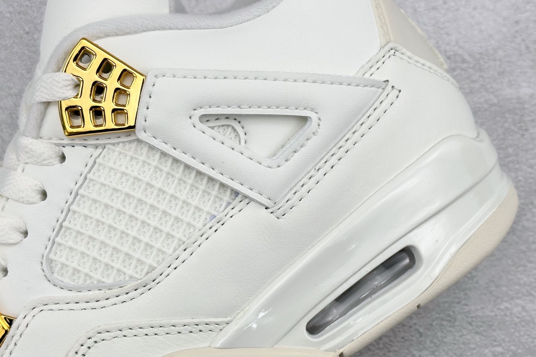 450 OG纯原 Jordan Air Jordan 4 “Metallic Gold”白色 AQ9129-170