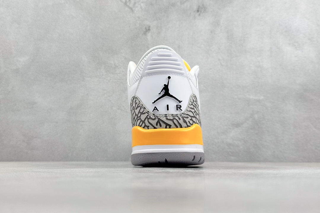 240 TNT Jordan Air Jordan 3 retro ”aser orange” 湖人白橙  CK9246-108