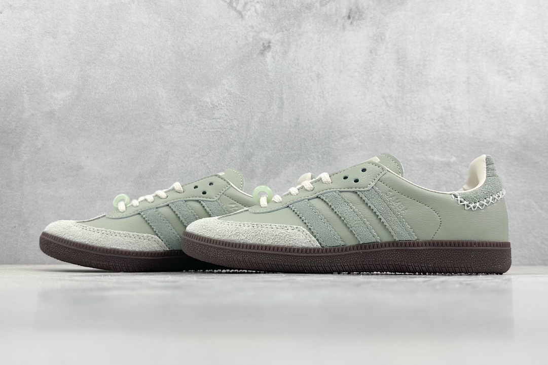 190 adidas originals Samba OG MAHA 草绿  IE0967