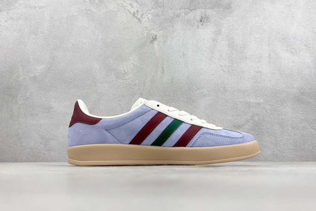 170 FS版 adidas originals Gazelle Indoor 浅紫白 IG4994