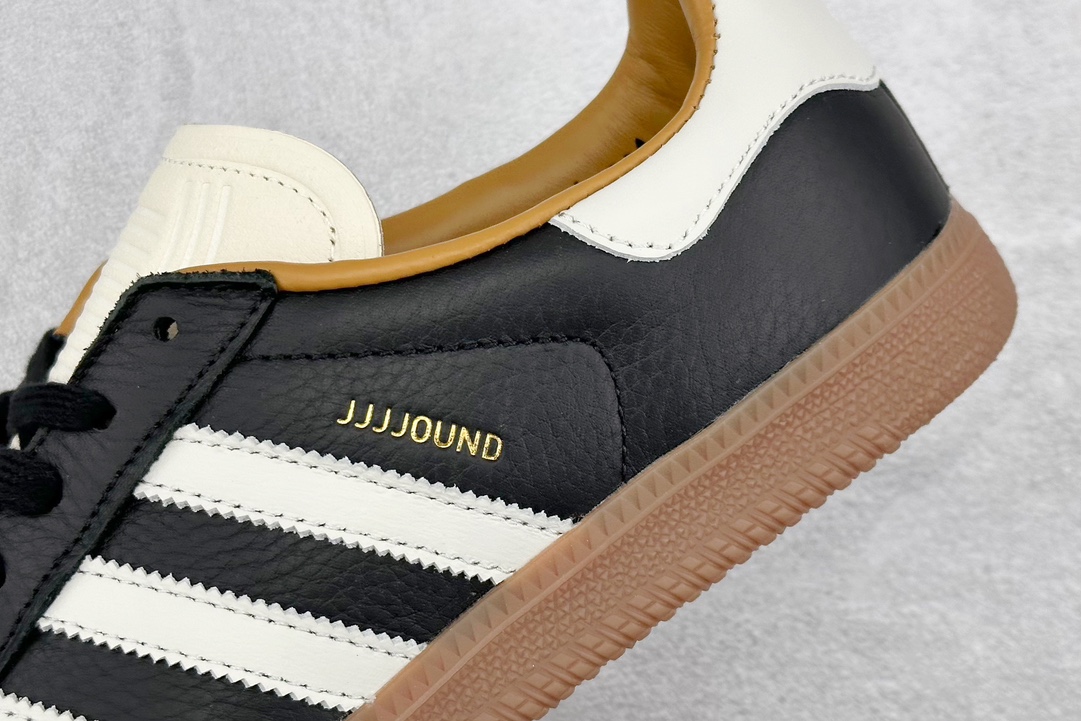 220 JJJJound x Adidas Originals Samba Classic”Studded Pack Black”桑巴舞系列 ID8707