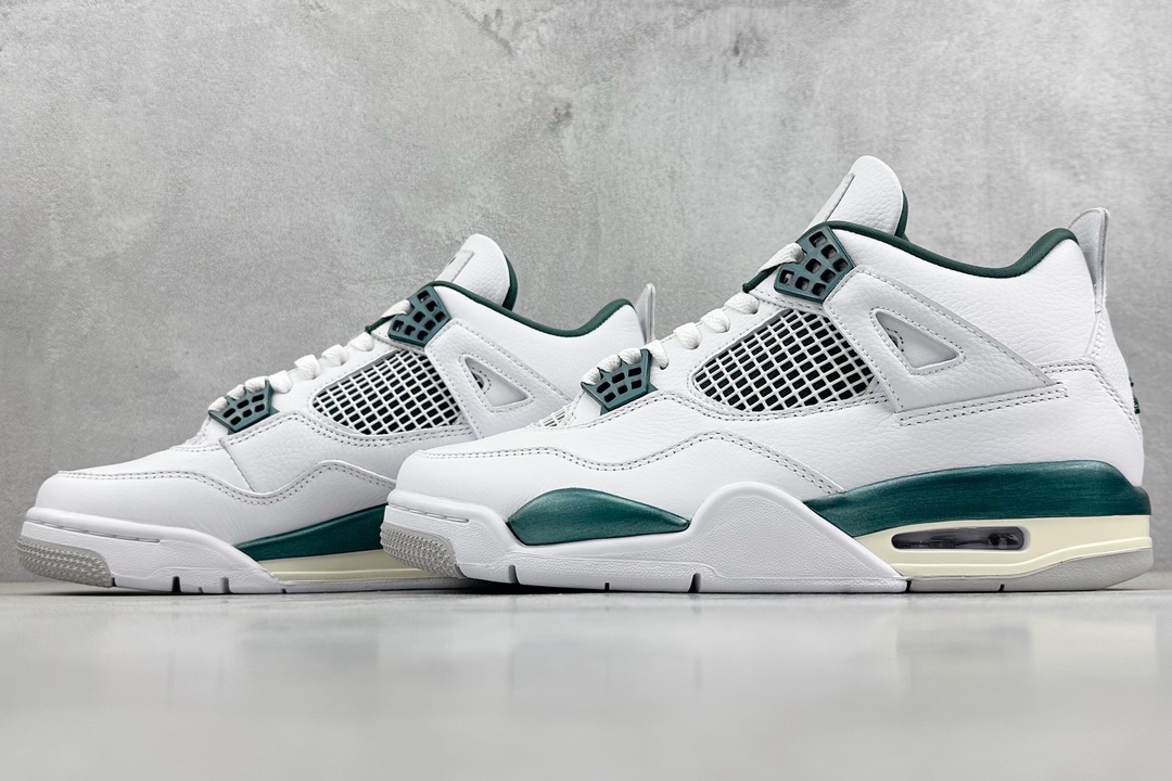 300 F版 Air Jordan 4 Retro 乔丹四代“Oxidized Green” 复刻白绿 FQ8138-103