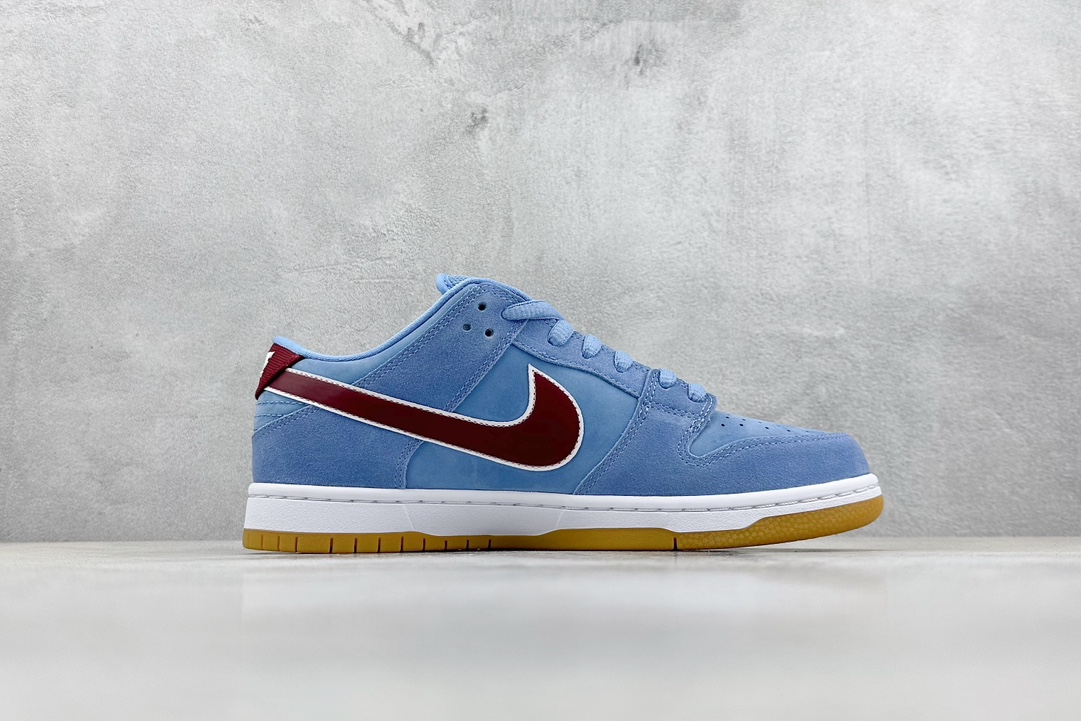 300 N版 Nike Dunk SB Low PRM ”phillies” 费城人泡泡糖 蓝色 DQ4040-400