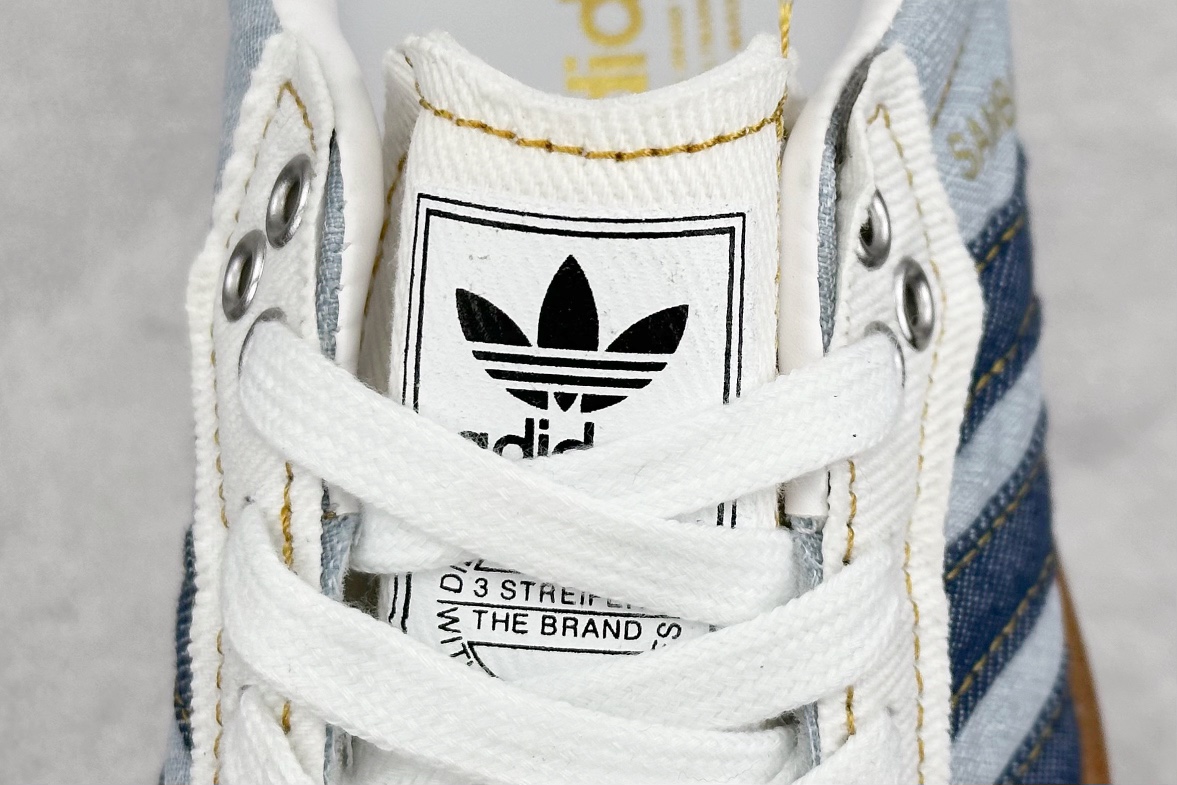atmos x adidas originals Samba OG denim distressed II0001
