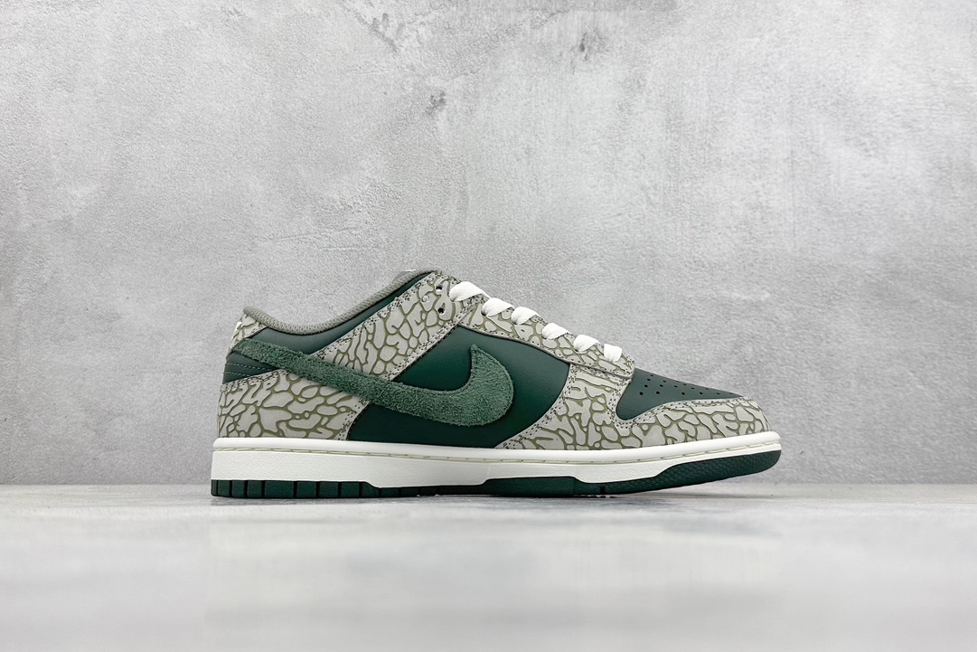 260 A版 Nike SB Dunk Low 爆裂纹橄榄绿 HF4878-053