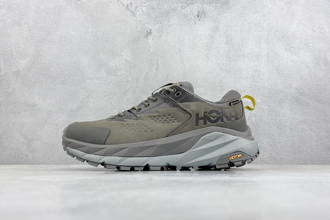 460 HK版 HOKA ONE ONE Kaha Kaha Low GTX 岩灰色 1118586-CGGS