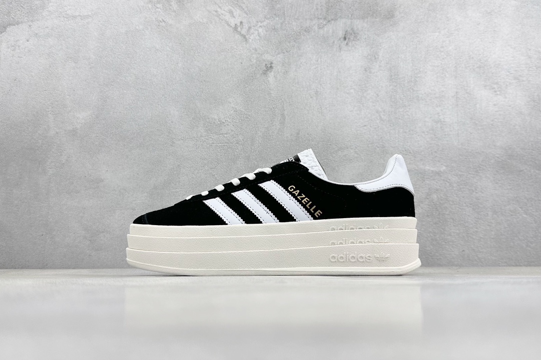 180 HG版 adidas originals Gazelle 黑白 HQ6912