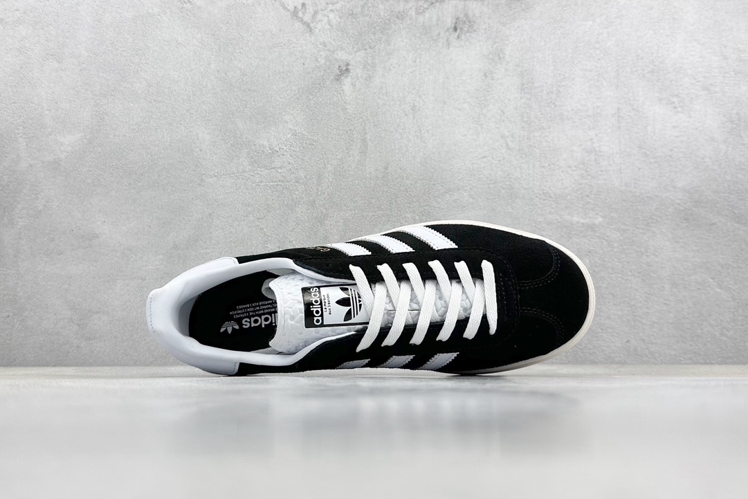 180 HG版 adidas originals Gazelle 黑白 HQ6912