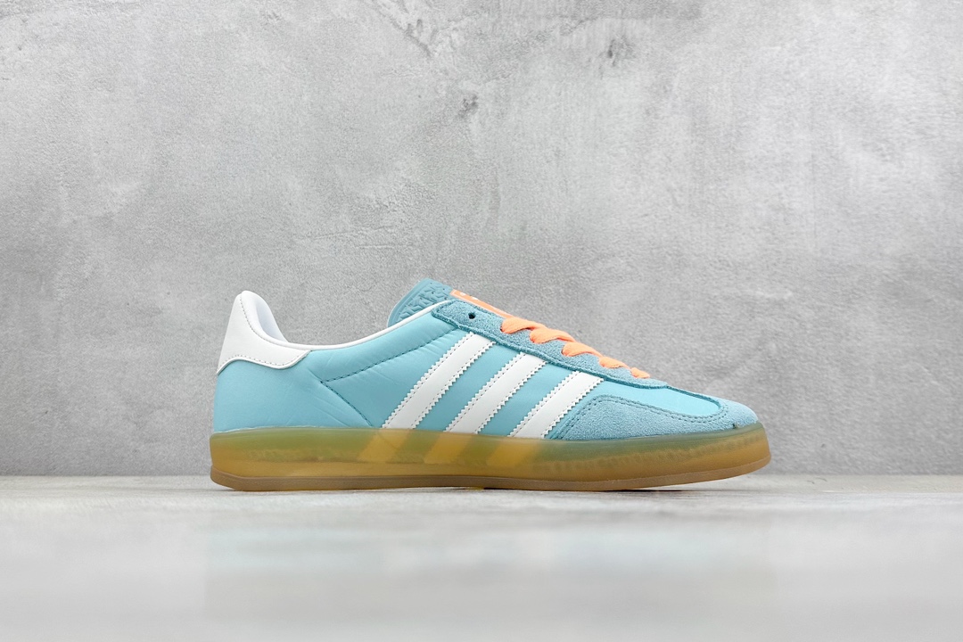 170 FS版 adidas originals Gazelle Indoor 蓝白 HQ9017