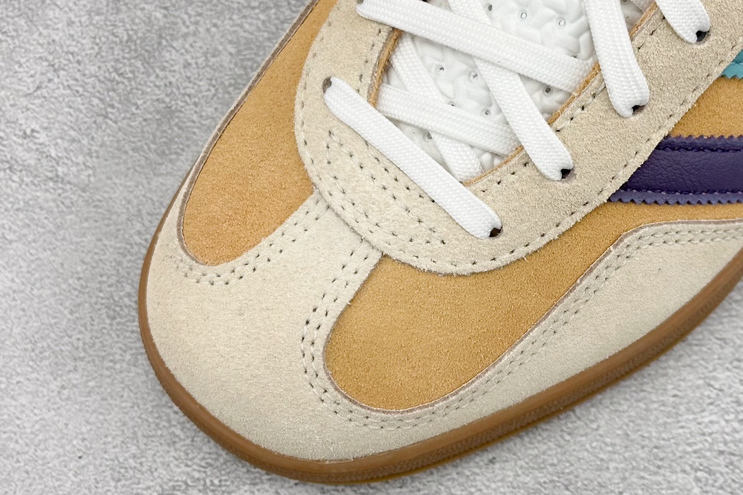 CS version of adidas Originals Gazelle INdoor clover casual non-slip wear-resistant low-top sneakers IG1636
