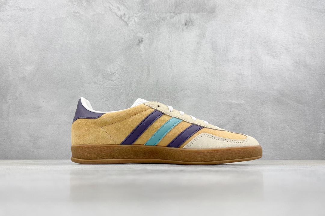 CS version of adidas Originals Gazelle INdoor clover casual non-slip wear-resistant low-top sneakers IG1636