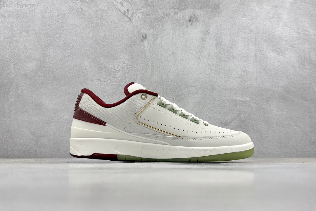 240 Kw版 Air Jordan 2 Retro SP LW CNY 乔丹2代aj2代复古篮球鞋舒适运动鞋  FJ3468-100