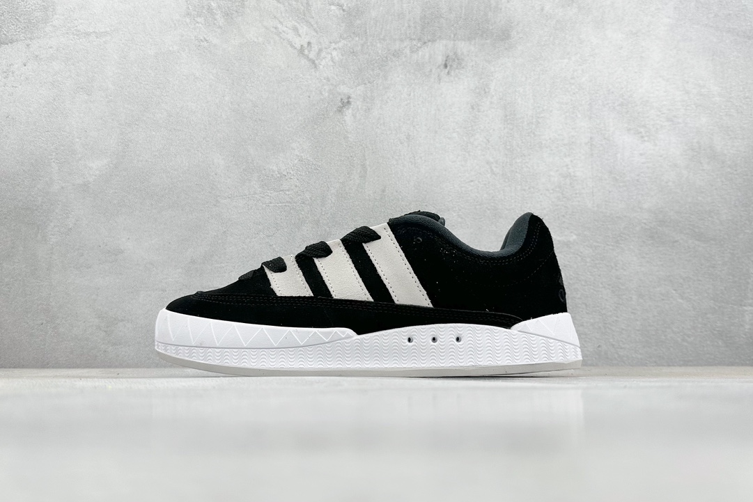 170 XL版 Adidas Adimatic Low 马蒂奇系列低帮 复古鲨鱼面包鞋运动休闲滑板板鞋 ID8265