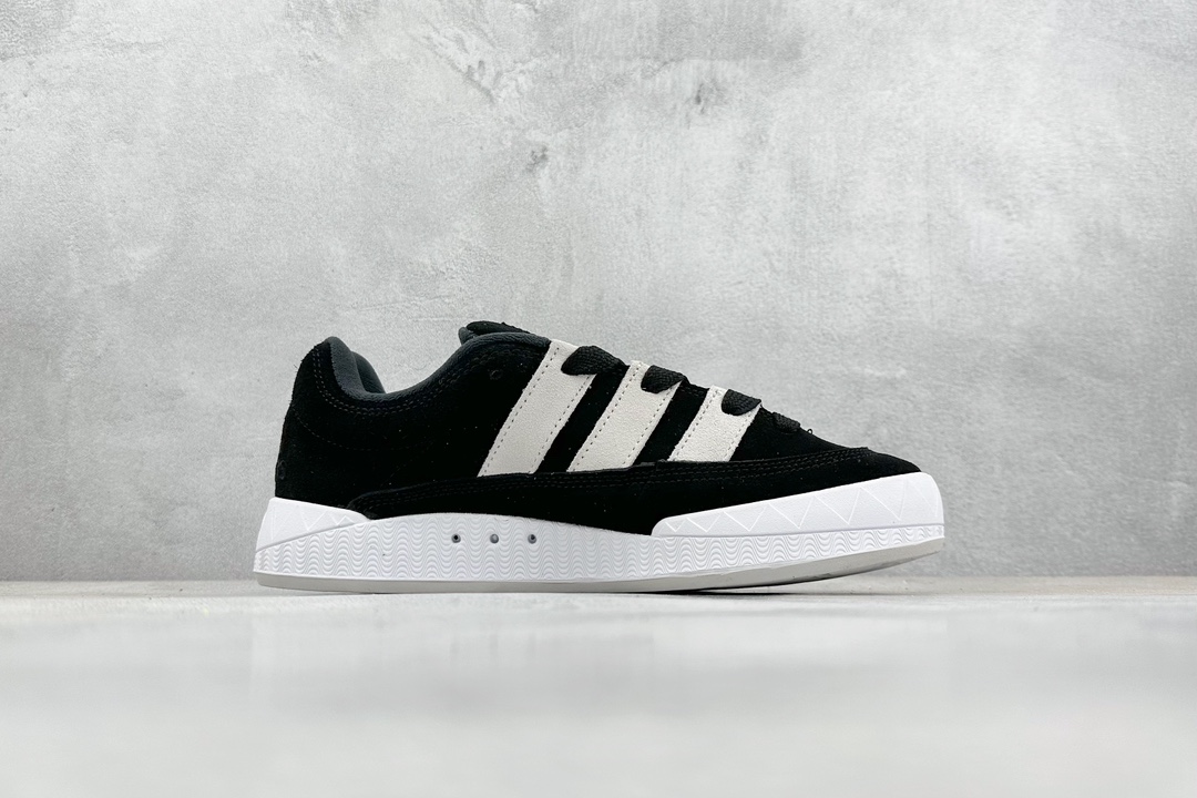 170 XL版 Adidas Adimatic Low 马蒂奇系列低帮 复古鲨鱼面包鞋运动休闲滑板板鞋 ID8265