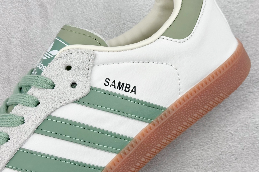 adidas Samba OG White Green ID0492