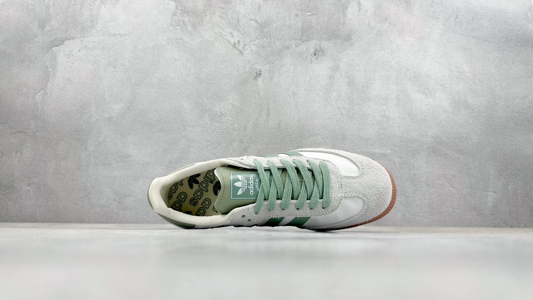 adidas Samba OG White Green ID0492